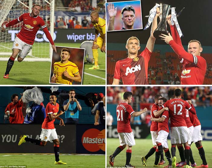 Rooney Samakan Skor, Golnya Buka Kemenangan MU atas Liverpool